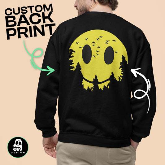 Sweatshirt - Custom Design - Mens Oversized and Fitted Style