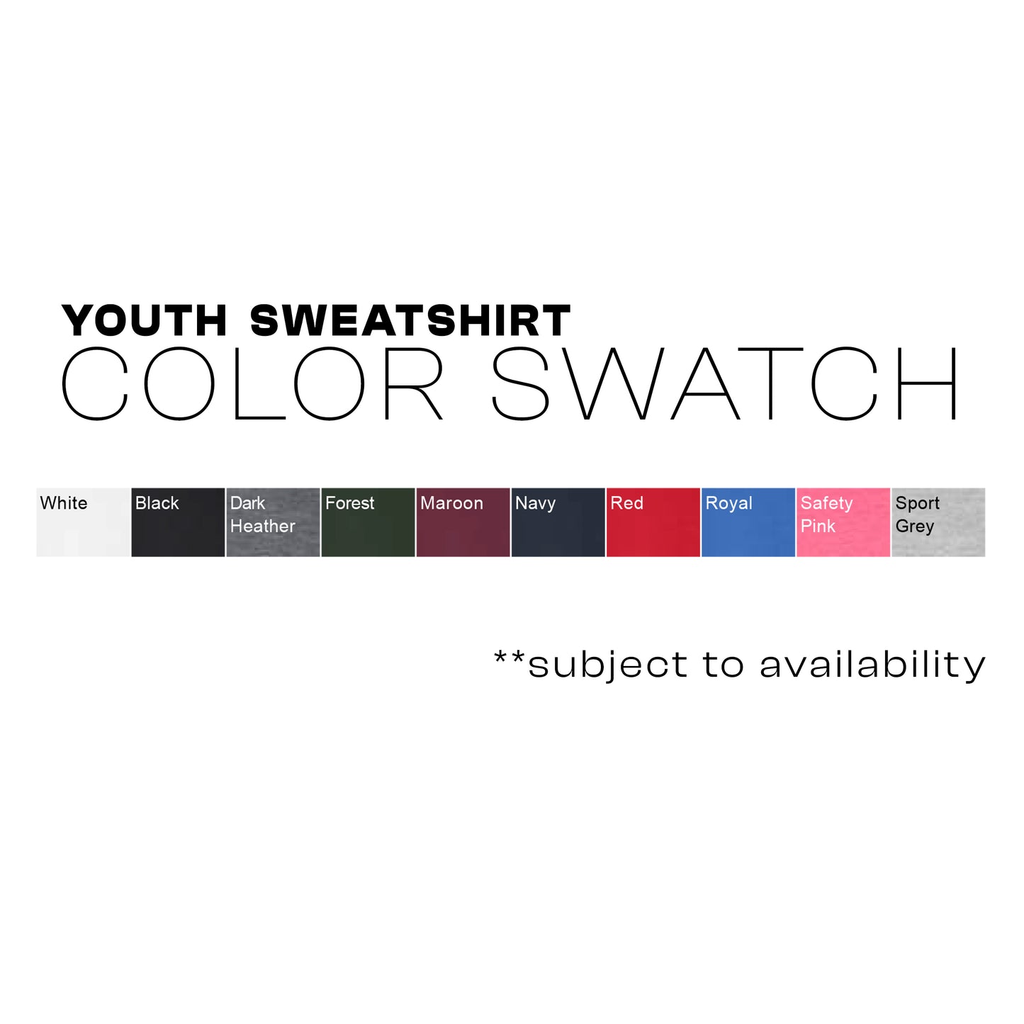 Youth Crewneck Sweatshirt - Customize Design