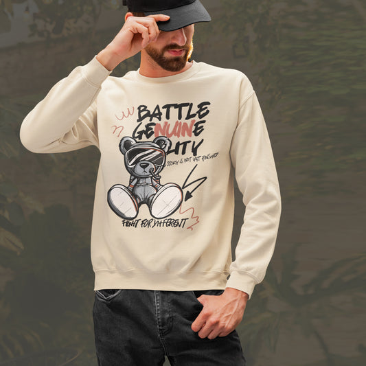 Sweatshirt - Custom Design - Mens Oversized and Fitted Style