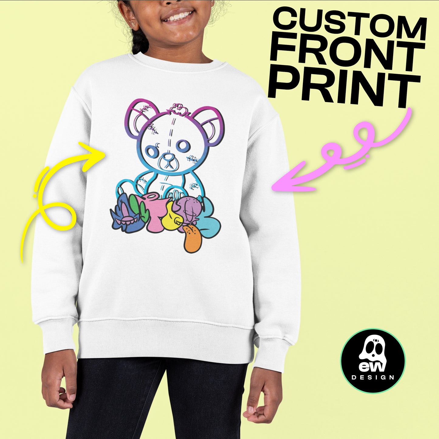 Youth Crewneck Sweatshirt - Customize Design