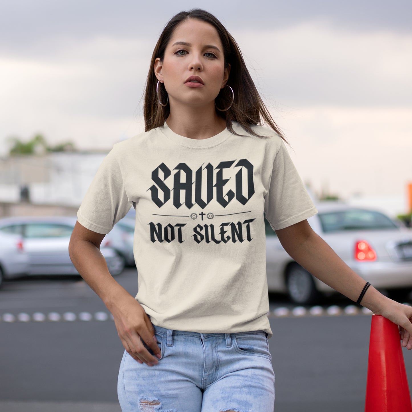Saved Not Silent T-Shirt Black