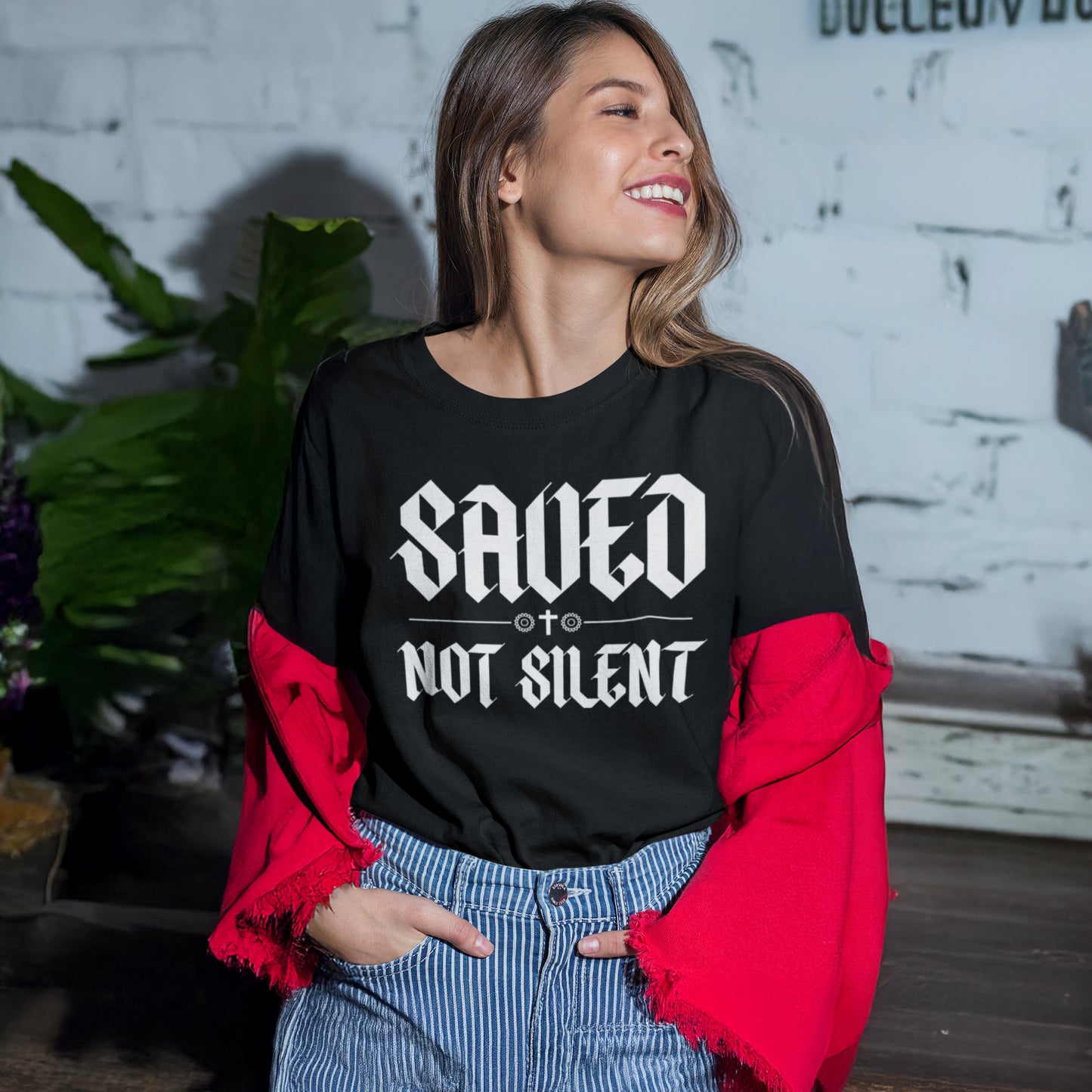 Save Not Silent T-Shirt Black