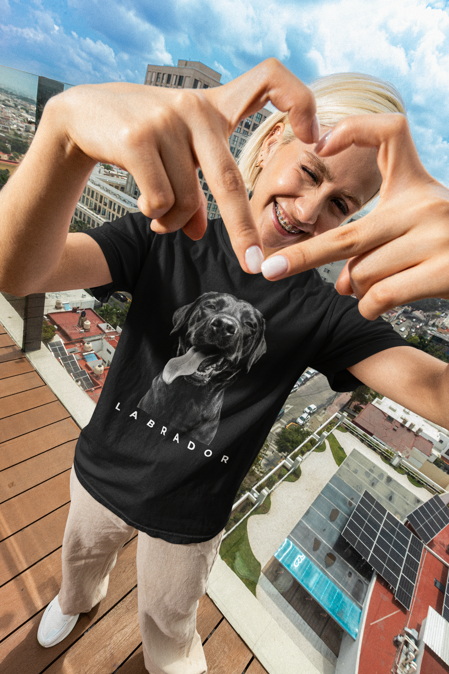 Copy of Vintage Wash | Dachshund "Tongue Out" | Heavyweight Tee