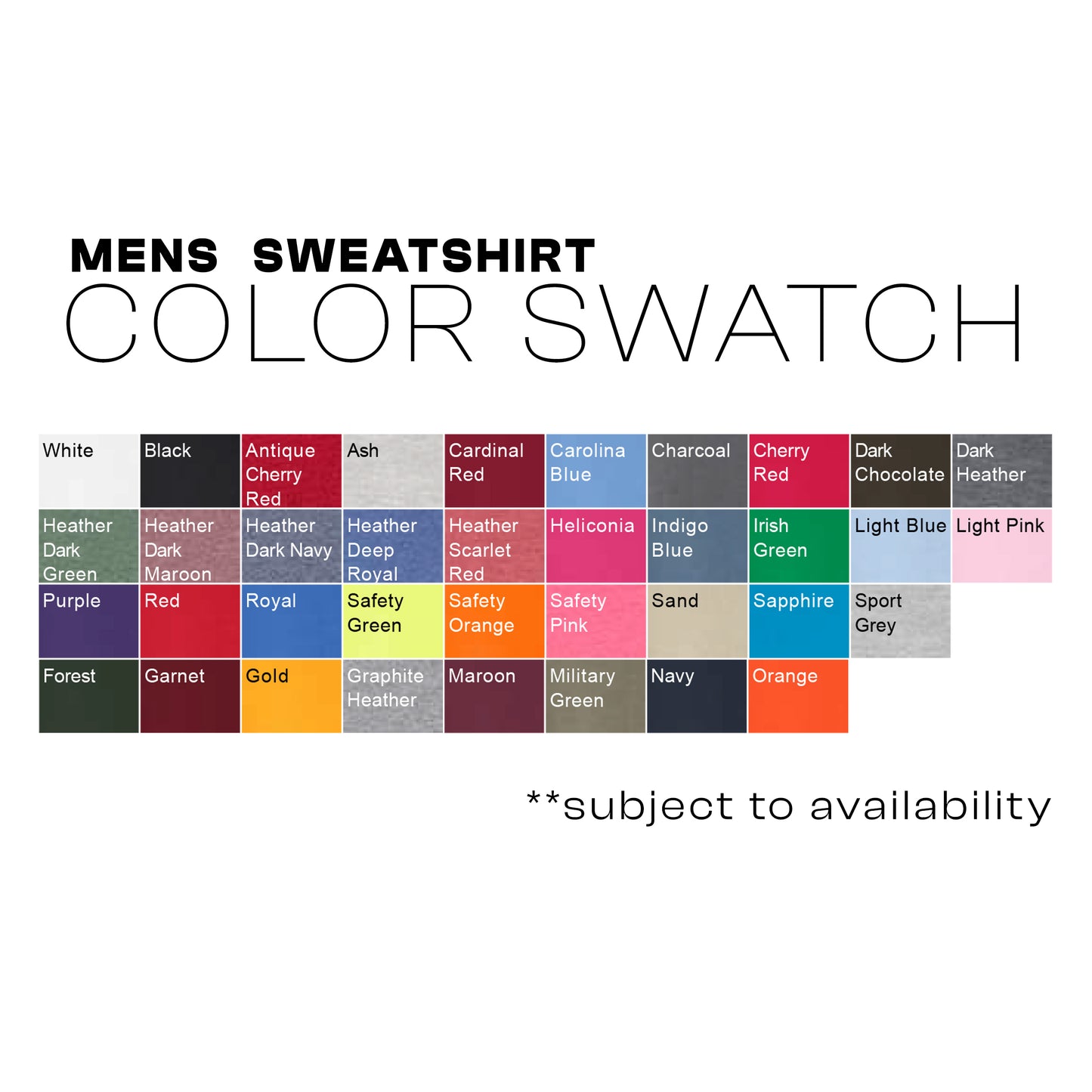 Sweatshirt - Custom Design - Mens Oversized and Fitted Style