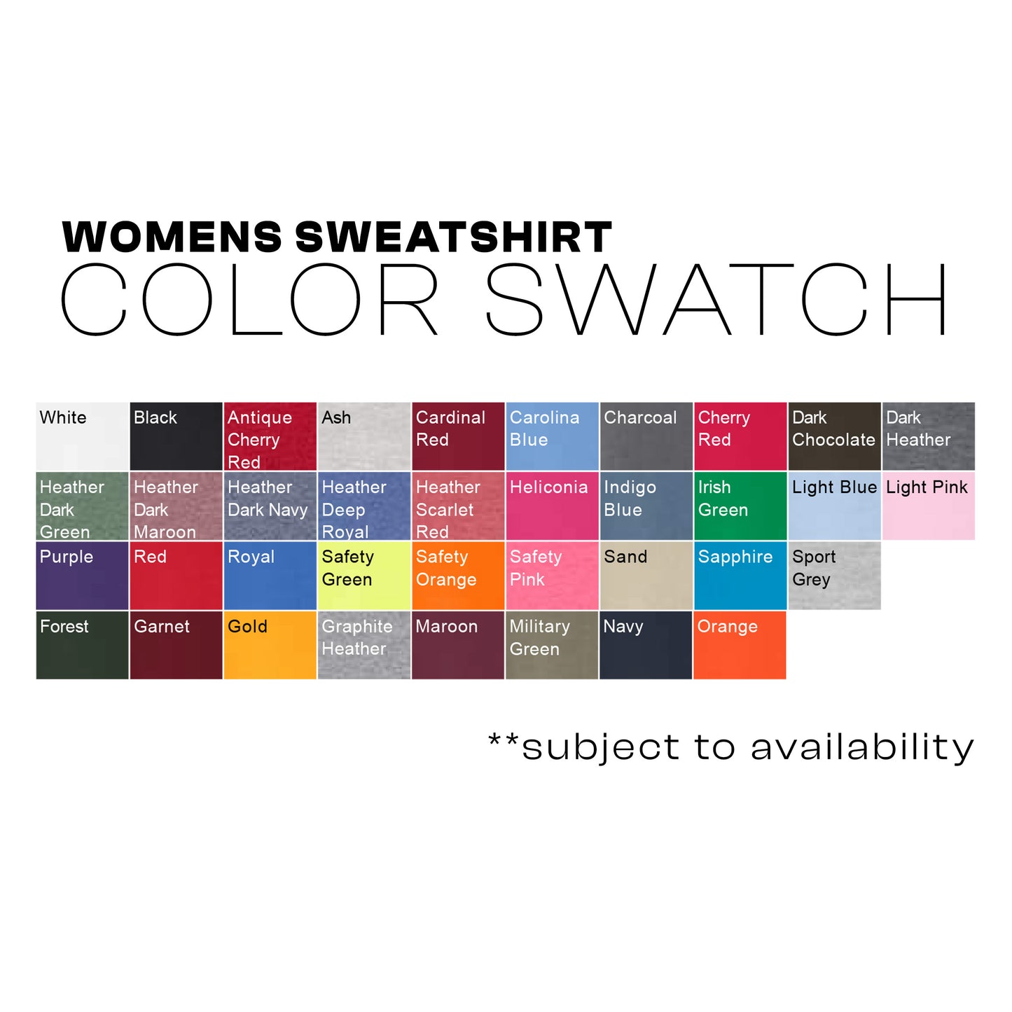 Sweatshirt - Custom Design - Oversized and Fitted Style - Womens