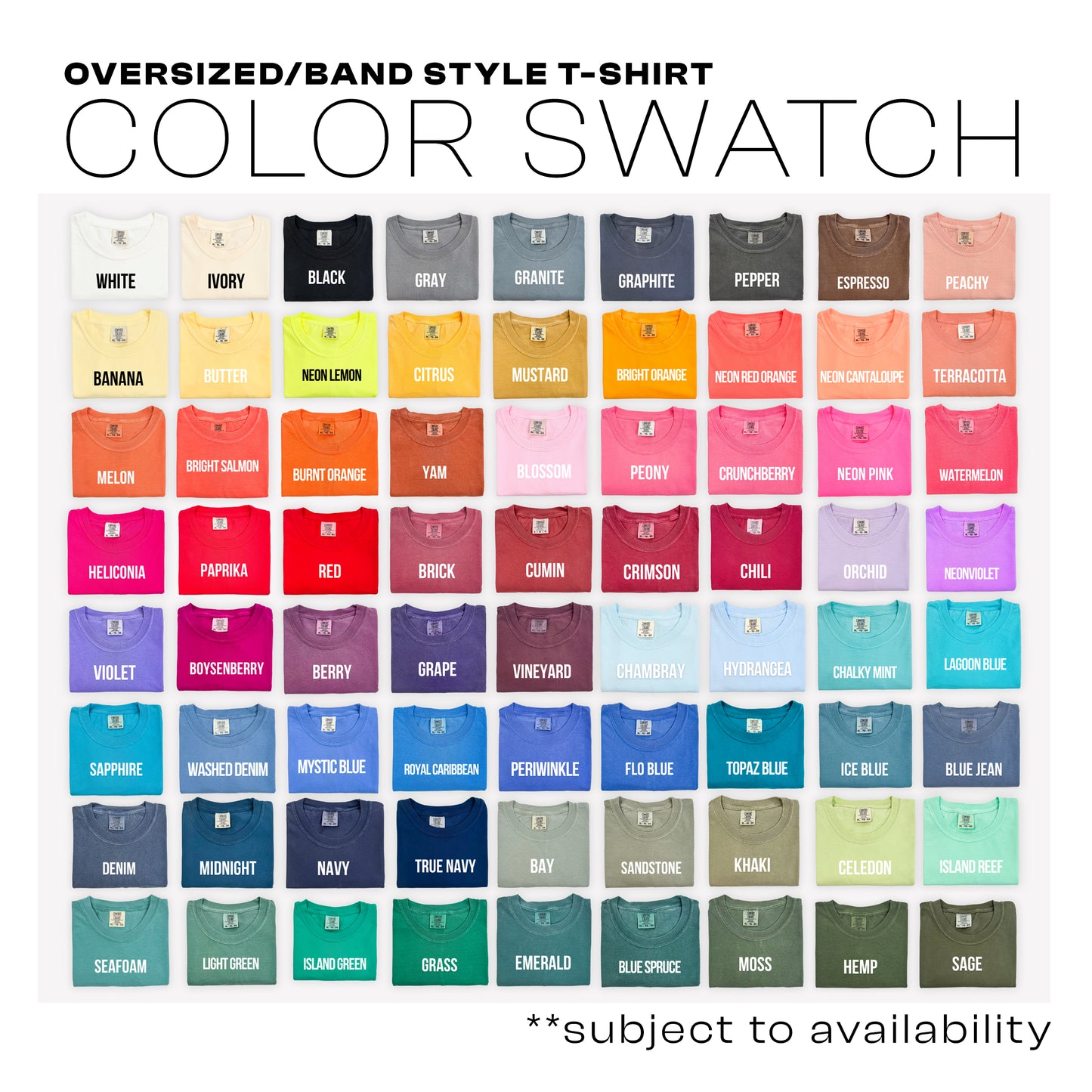 Band Style - Oversized T-Shirt - Custom Design - Womens