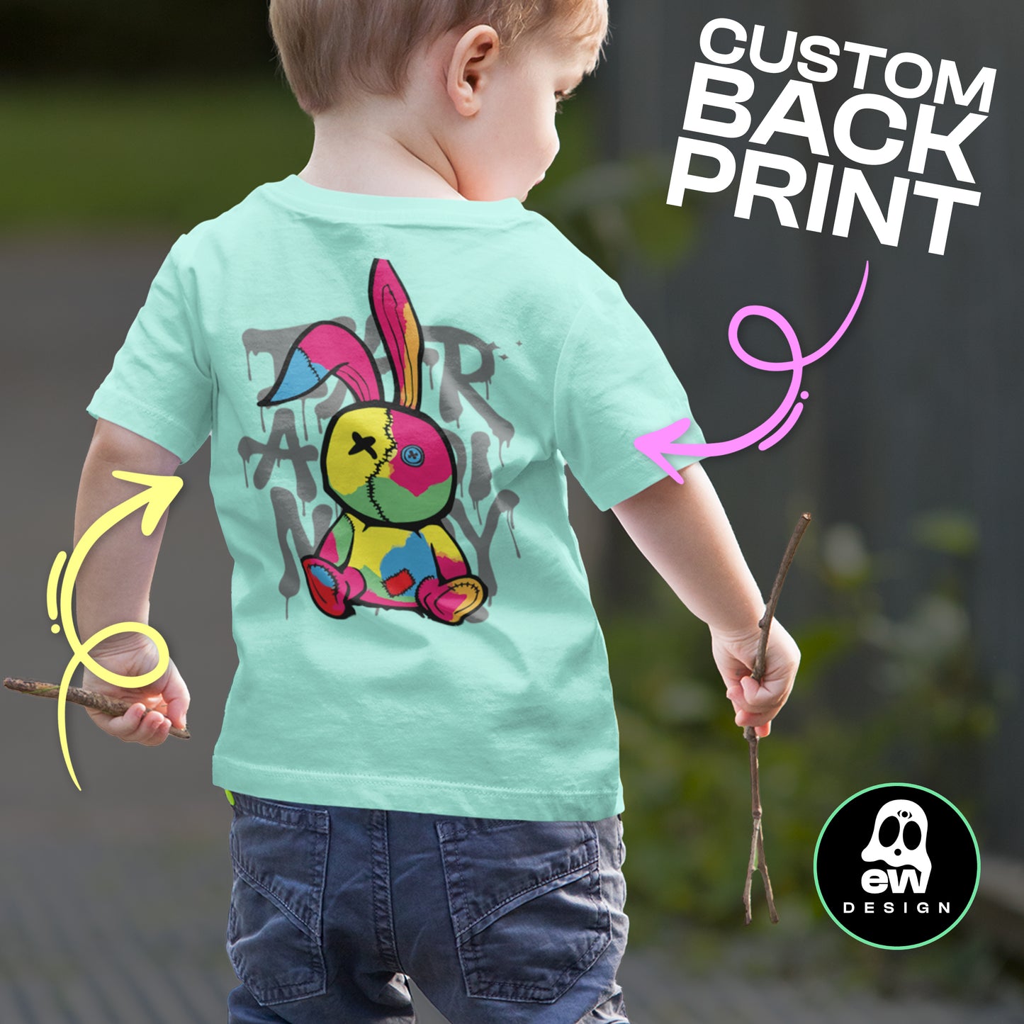 T-Shirt - Toddler - Custom Design