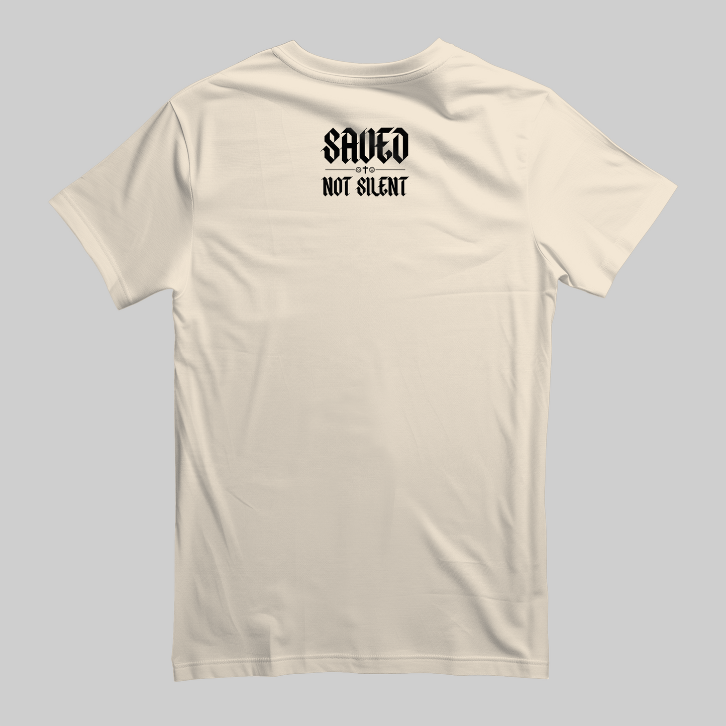 Saved Not Silent T-Shirt Black